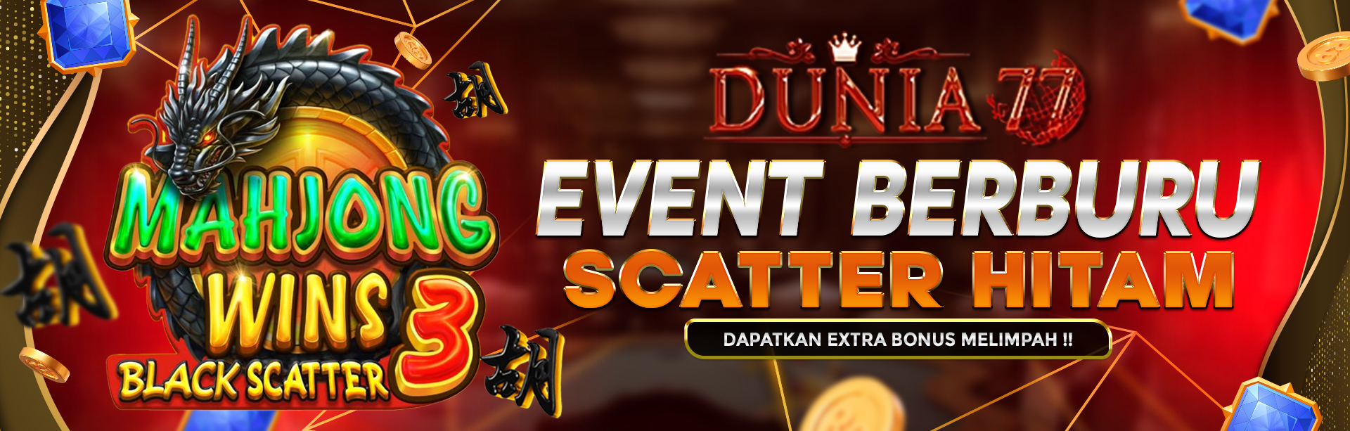 EVENT BERBURU SCATTER HITAM