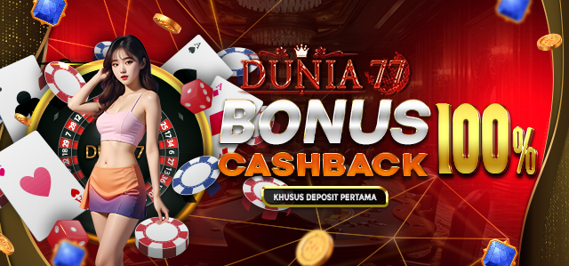BONUS CASHBACK 100% FIRST DEPOSIT